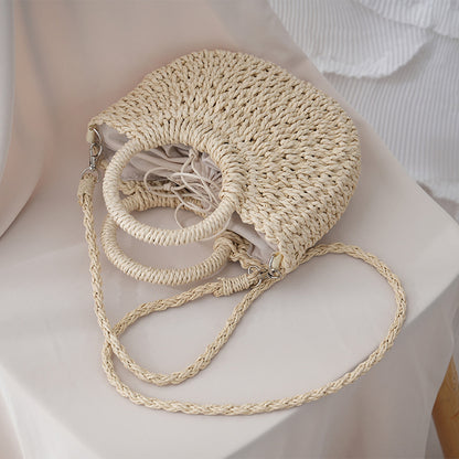 Beach Vacation Vintage Woven Bag