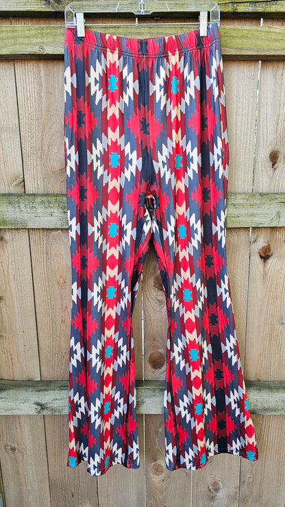 Sedona Aztec Flare Pants