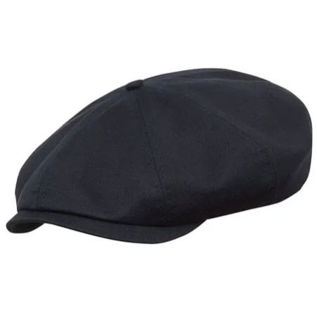 SHELBY - WAXED COTTON Genuine Scottish 8 Panels Cap