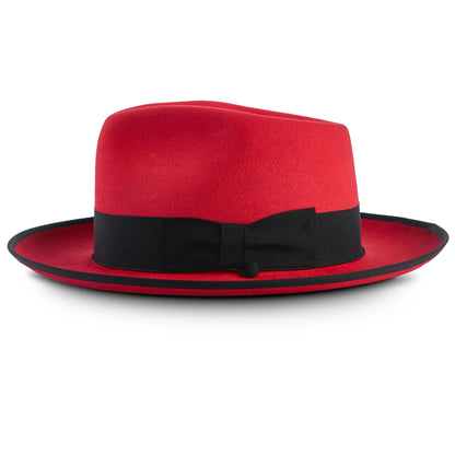 The Fox Fedora-Sunset Orange[Fast shipping and box packing]