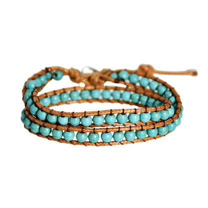 Unisex Retro Bohemian Wrap Braided Bracelet