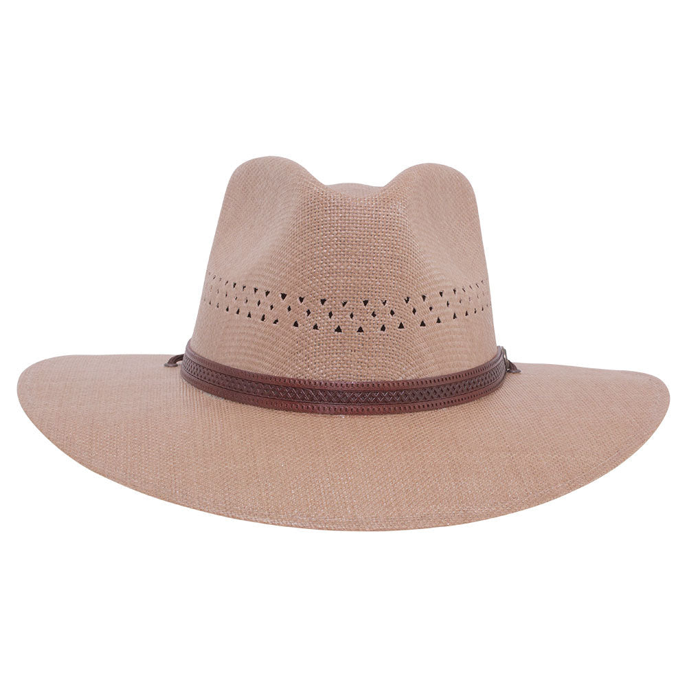 Barcelona - Mens Wide Brim Straw Sun Hat