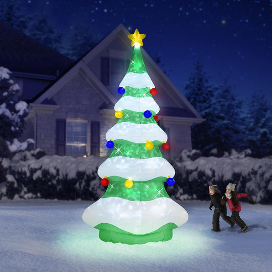 The 15' Inflatable Lightshow Christmas Tree