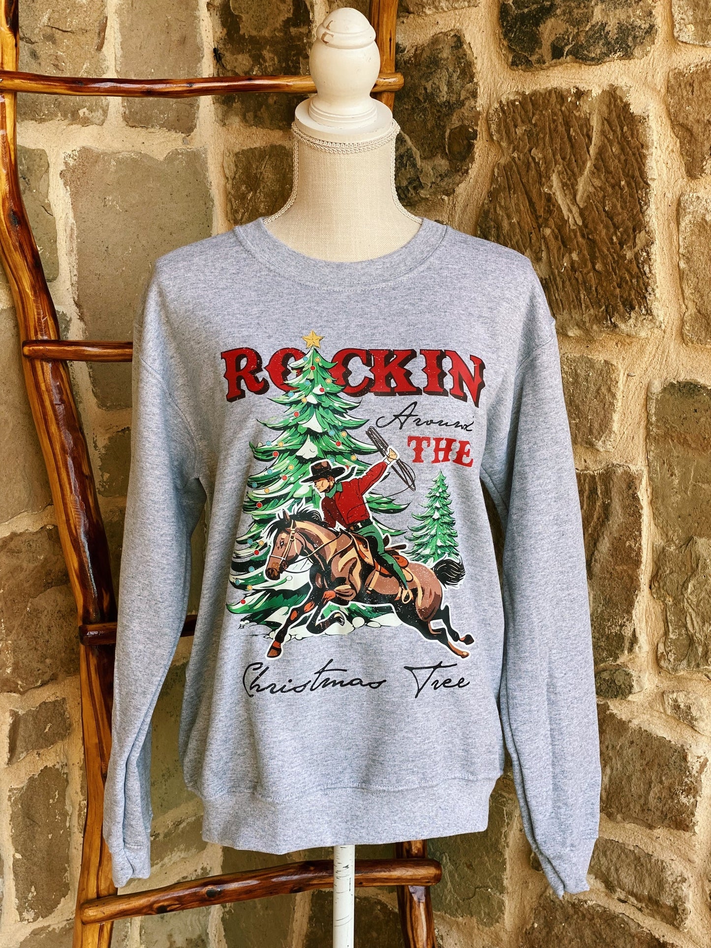 Rockin’ Around The Xmas Tree Crewneck