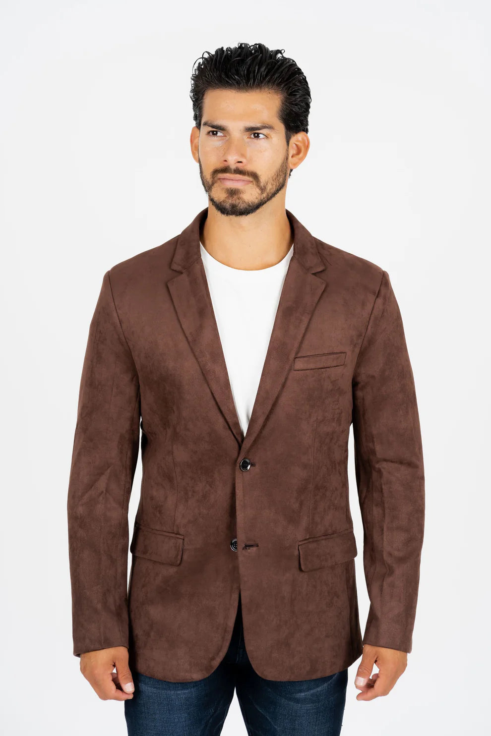 LAST DAY PROMOTION🔥CHOCOLATE BROWN GAMUZA SUEDE BLAZER