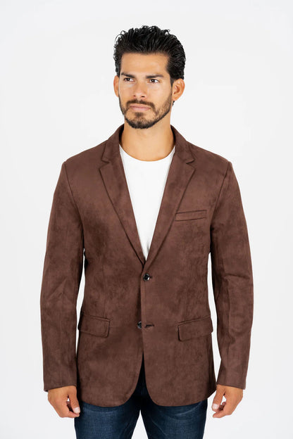 LAST DAY PROMOTION🔥CHOCOLATE BROWN GAMUZA SUEDE BLAZER