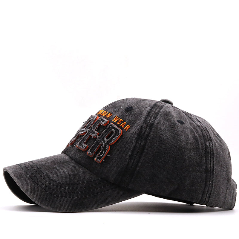 Men & Women Baseball Cap/3D letter embroidery Outdoor Fitted Hat