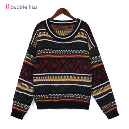 Autumn Winter Vintage Women Sweater