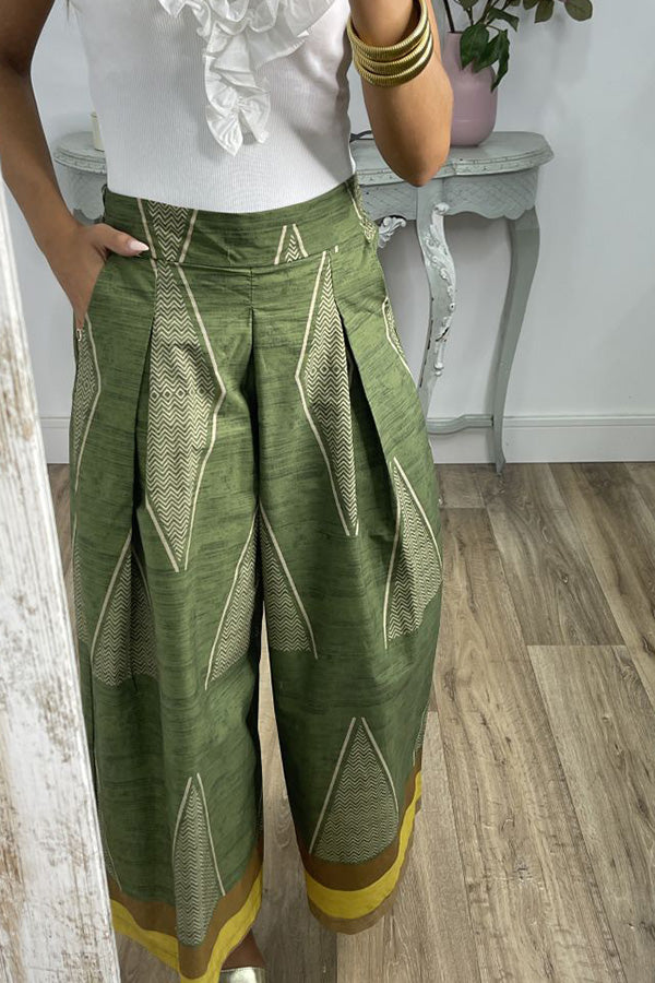 Culotte Estampado Boho Chic