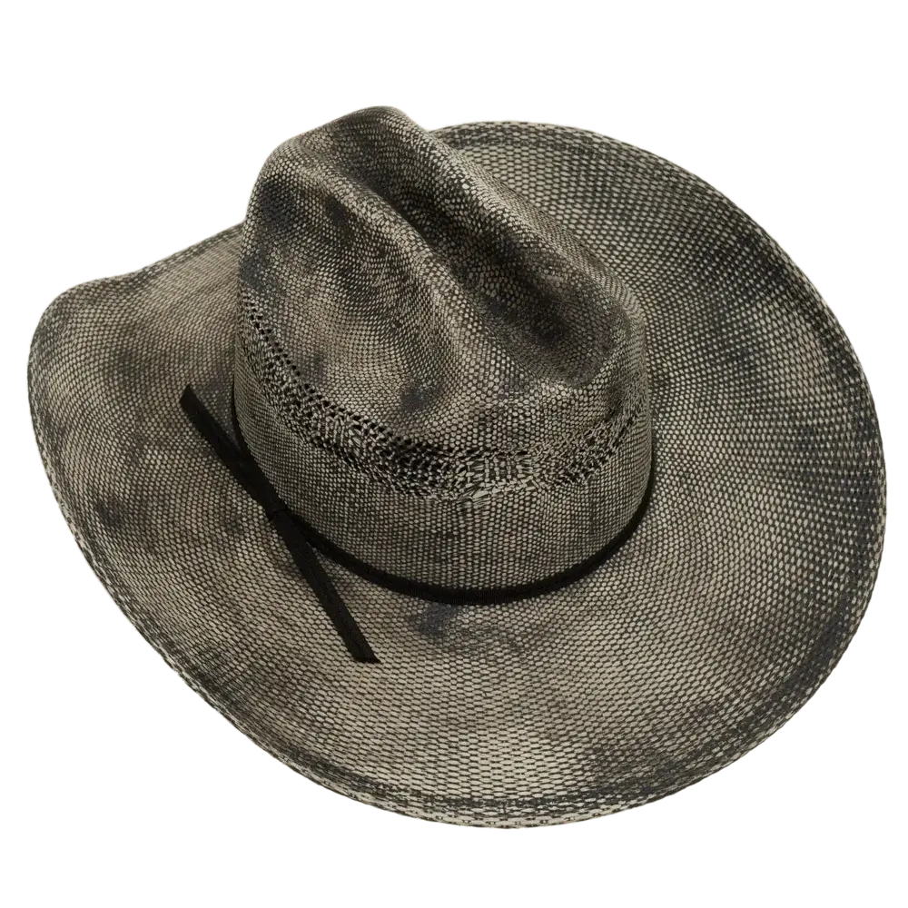 Moonwalk | Mens Bangora Straw Cowboy Hat