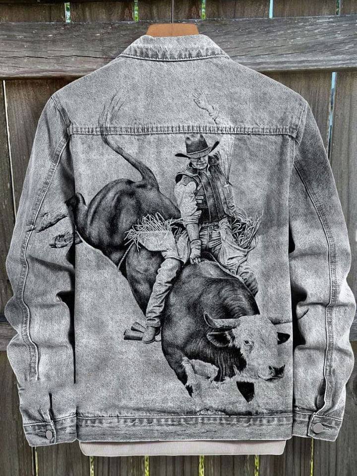 Vintage Print Casual  Sweatshirt