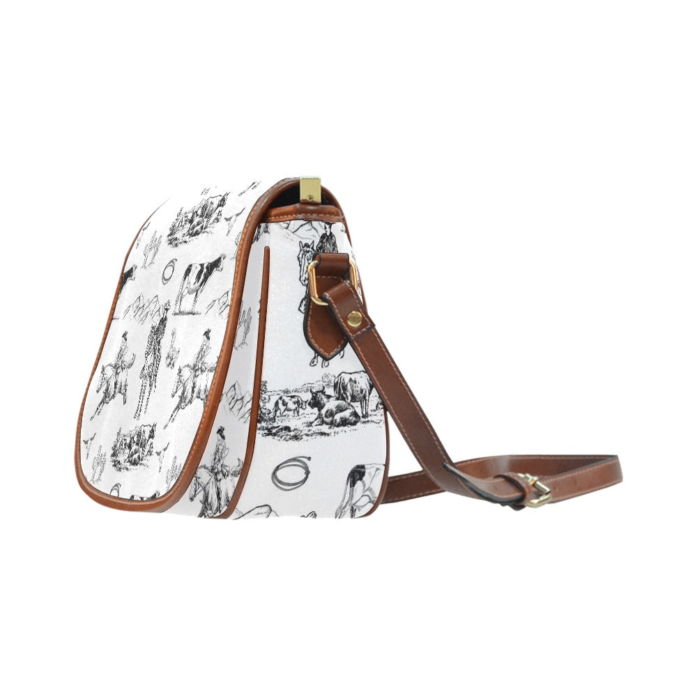 Ranch Life Western Saddle Bag Handbag