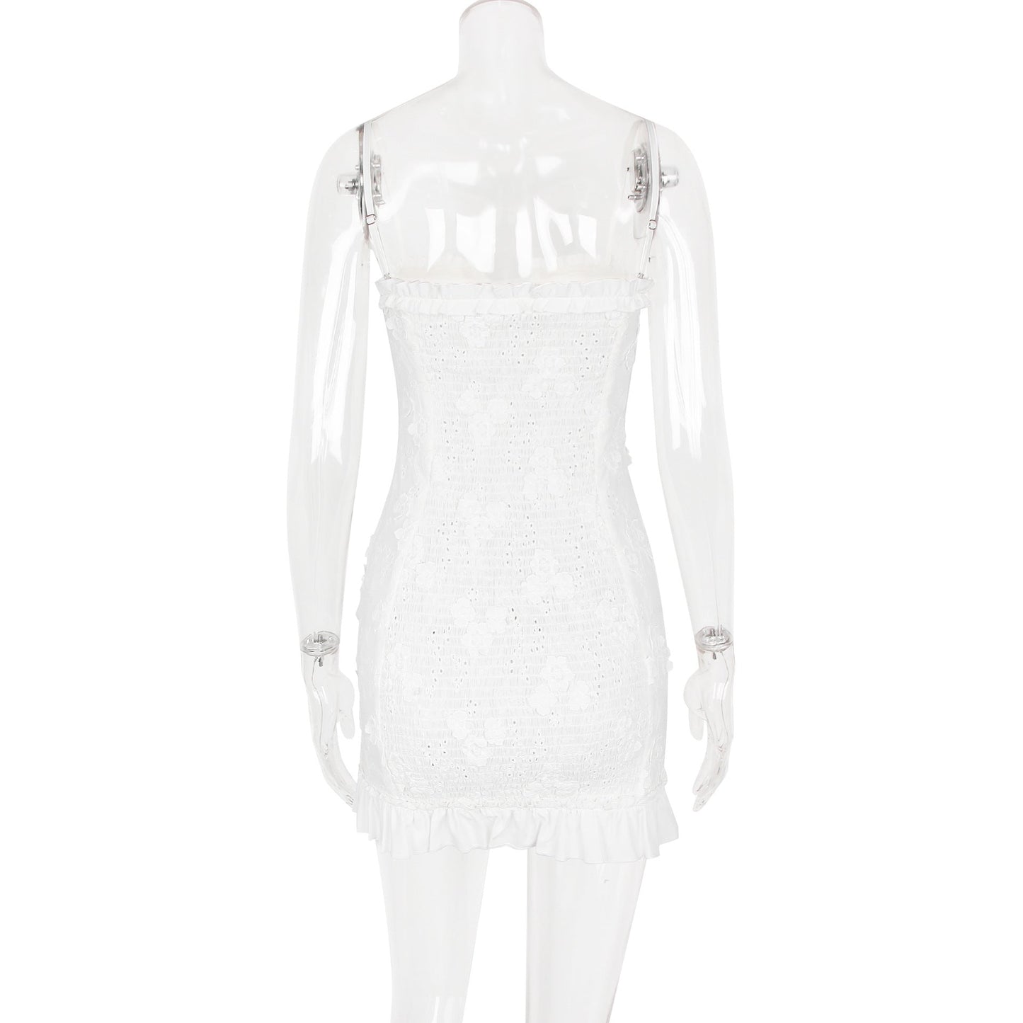 Isabella Lace Charm Mini Dress