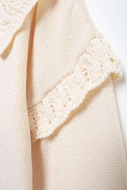 Evelyn Embroidered Knit Cardigan