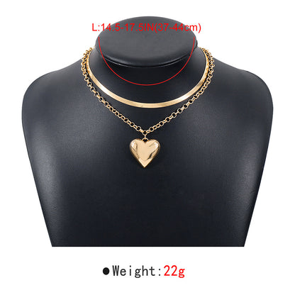 Heart Metal Necklace