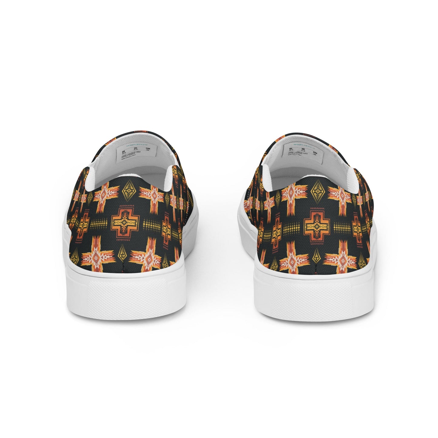 Fire Aztec Women__ Slip-on Canvas Shoes