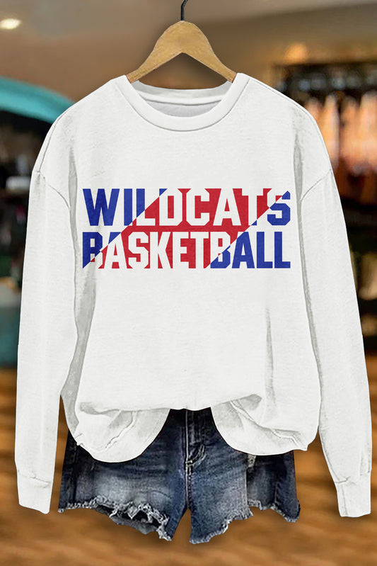 Kentucky Wildcats Basketball Game Day Print Sweatshirt