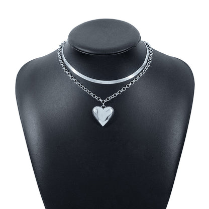 Heart Metal Necklace