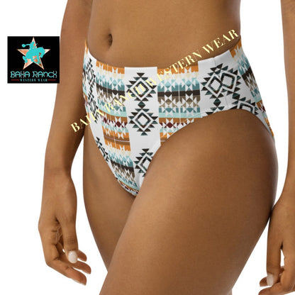 Yeehaw Aztec Print Bikini Bottom