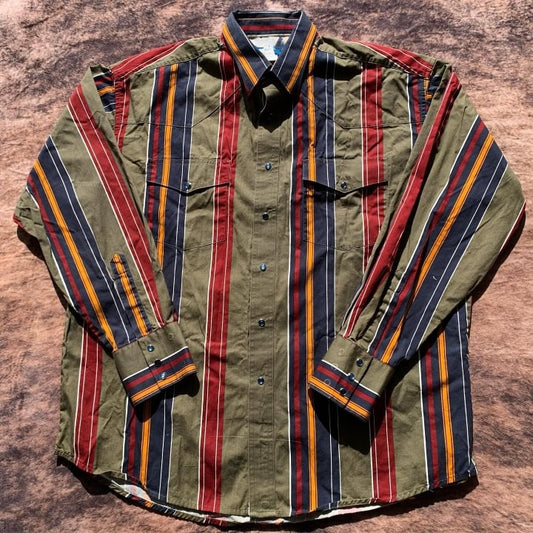 Men's Western Stripe Shirt