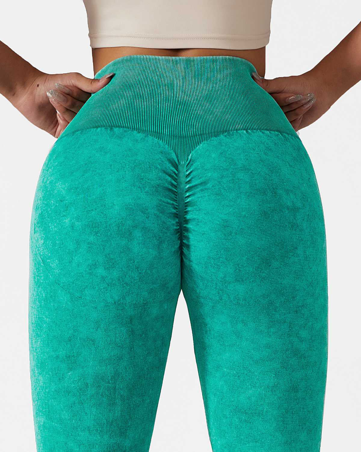 High-Rise Scrunch Butt Leggings