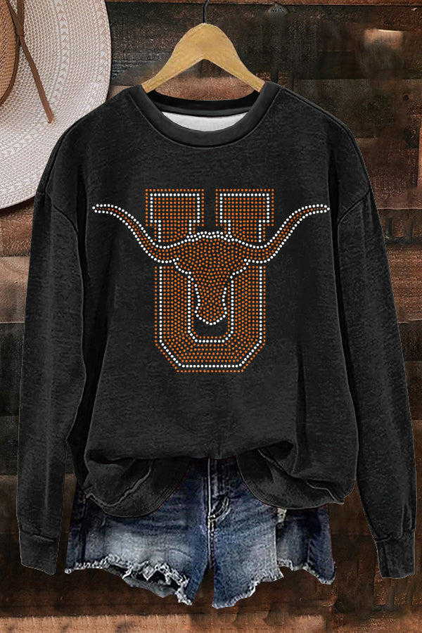 wWestern Longhorns Sweatshirt