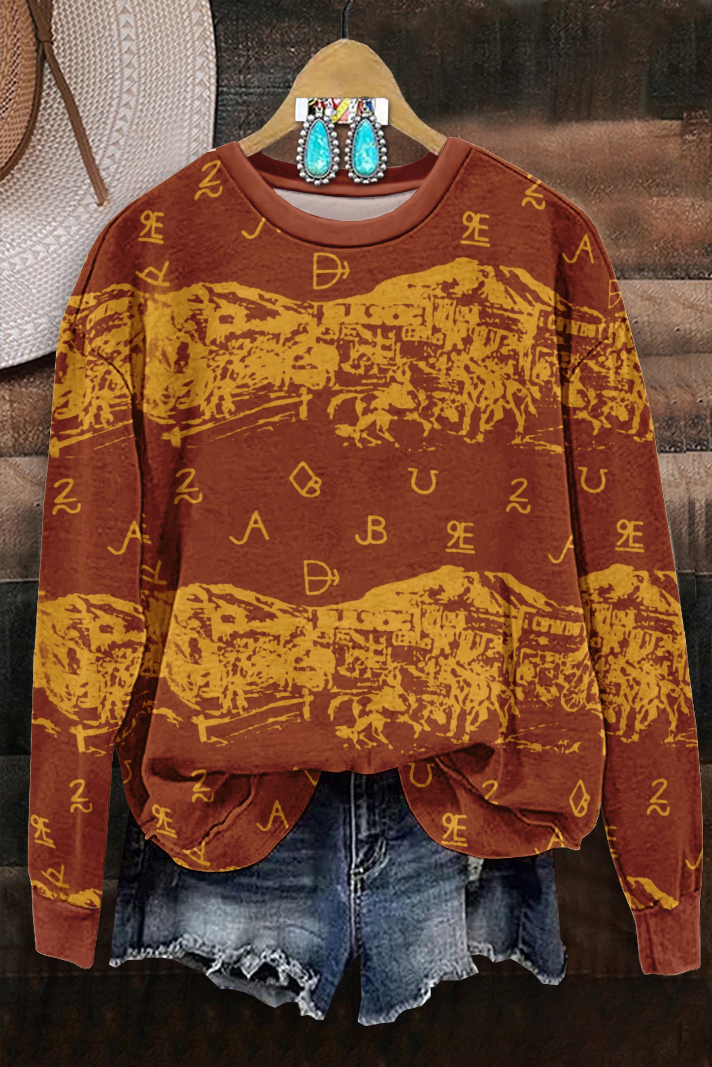 The Western Way Long Sleeve Sweatshirt