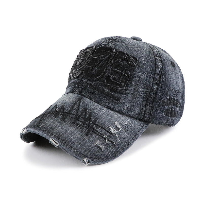 Men & Women Baseball Cap/Patchwork Embroidery Outdoor Fitted Hat