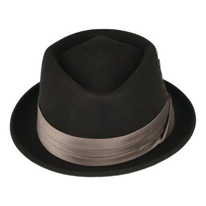 Tienda Brixton Hats Stout Wool Felt Pork Pie Hat - Brown