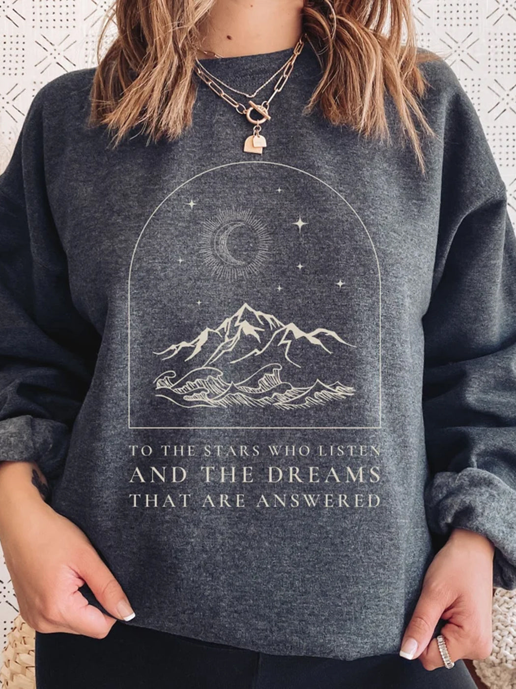 Acotar Sweatshirt To The Stars Who Listen Sweater Sarah J Maas