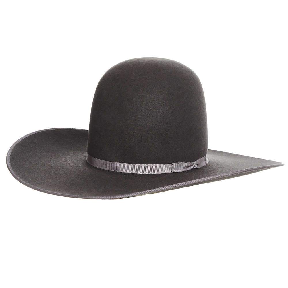 Open Crown Felt Cowboy Hat