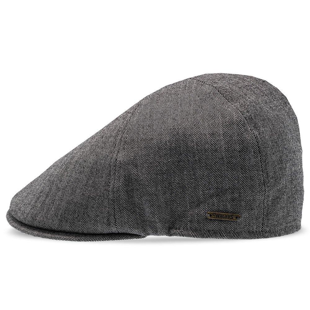 4 COLORS Walrus Hats Luxe Checkmate Duckbill Flat Cap