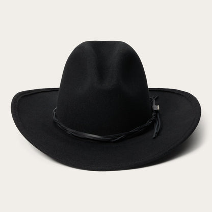 Gus Crushable Cowboy Hat-Black