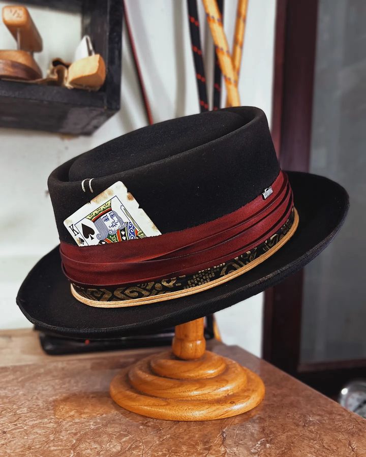 Classic Felt Pork Pie Hat