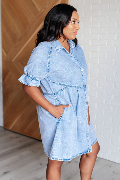 Nashville Days Denim Shirtdress