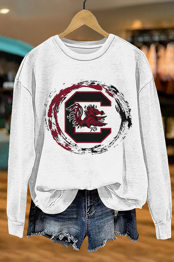 Gameday Gamecocks South Carolina Print Sweatshirt