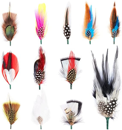 Natural Feather Packs Accessories for Hats