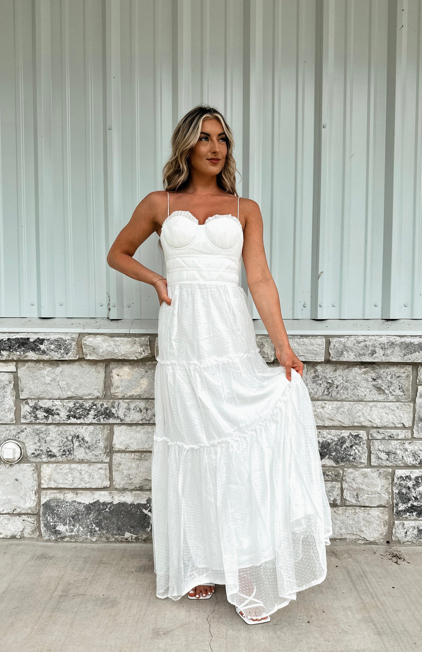 Bubbly Bride Maxi Dress