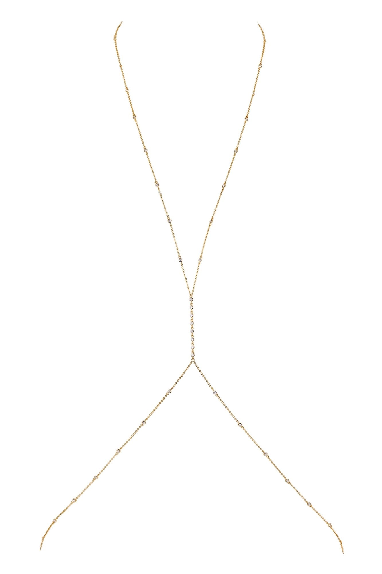 ANAIS SPECKLED BODY CHAIN