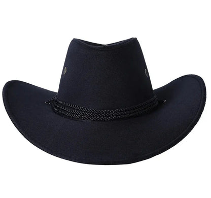 Vintage Western Suede Cowboy Hat