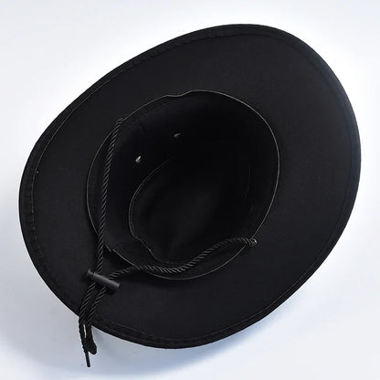 Suede Bison Western Cowboy Hat