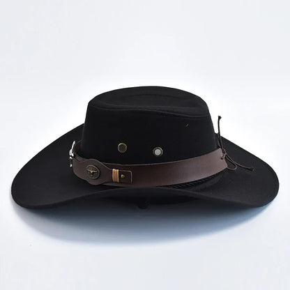 Suede Bison Western Cowboy Hat