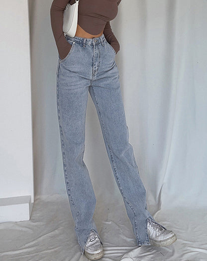 Classic Straight Leg Jeans