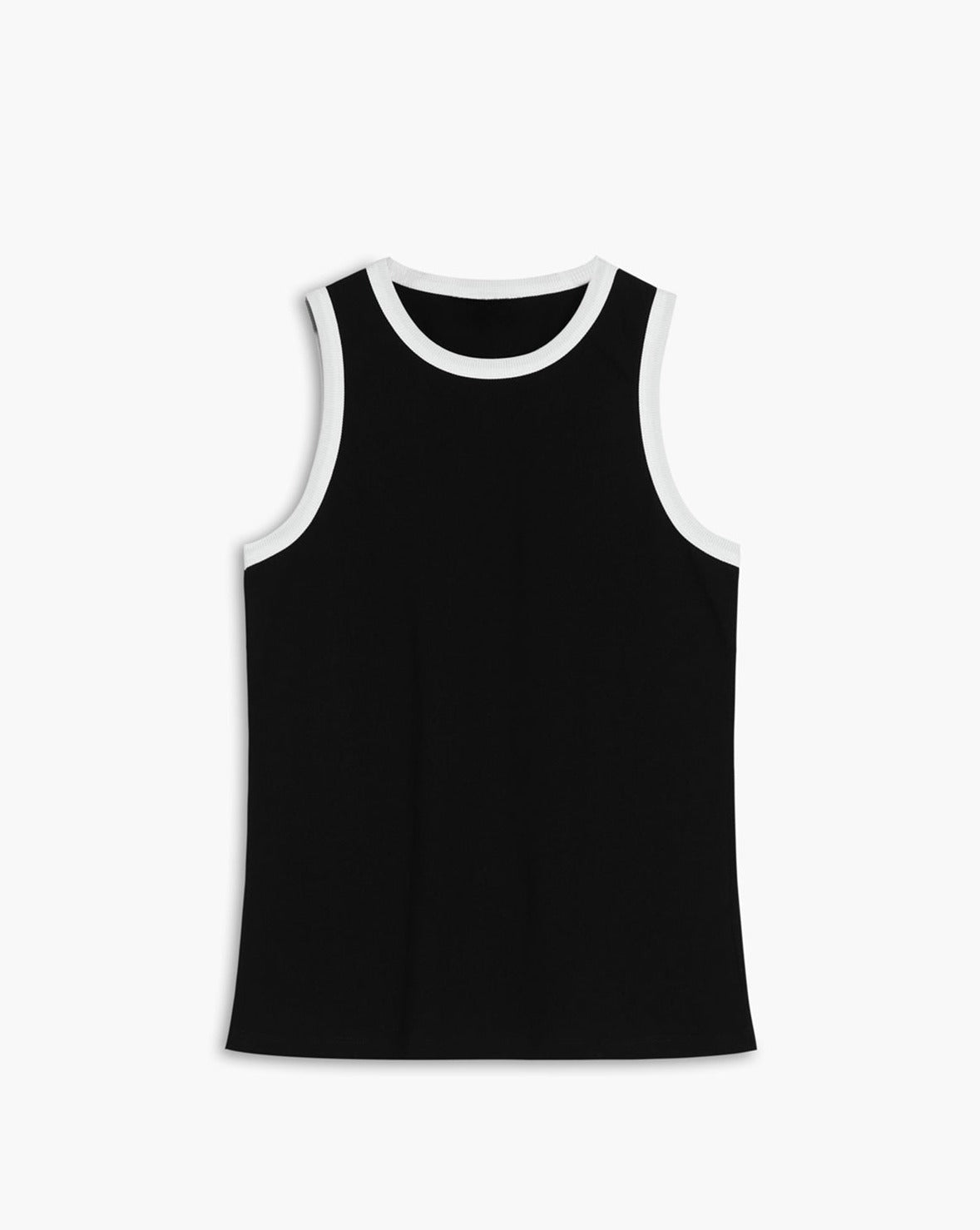 Worth A Million Contrast Trim Tank Top