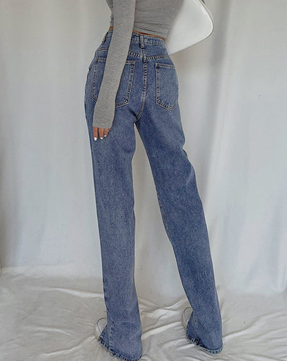 Classic Straight Leg Jeans