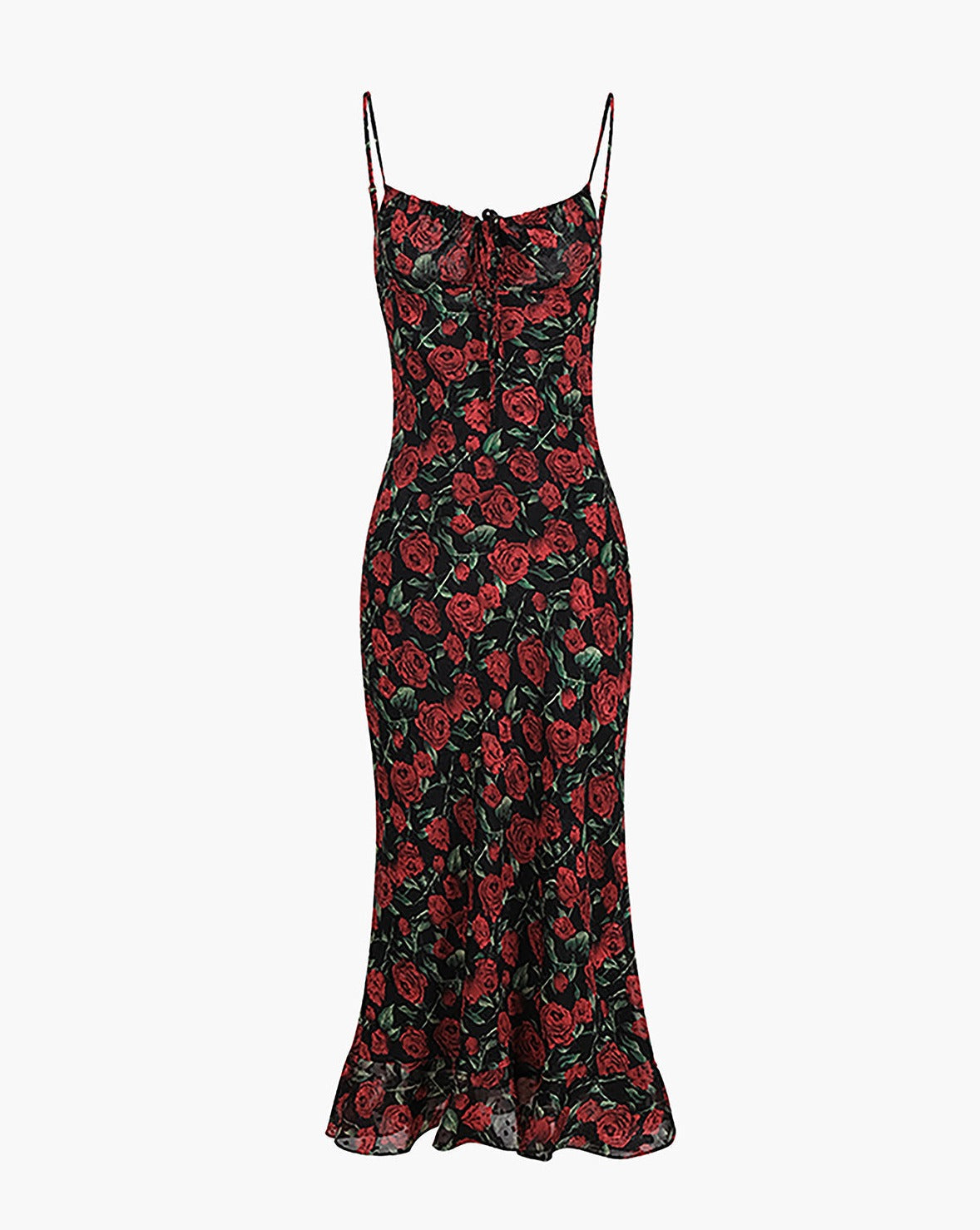 Bulgarian Roses Cami Long Dress