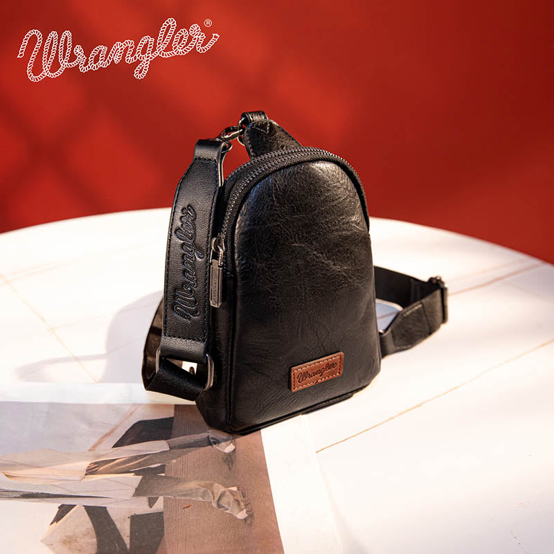 Wrangler Casual Plain Crossbody Sling Bag