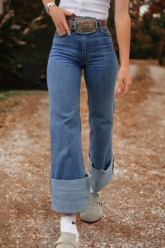 Beautiful Vintage Washed High Rise Jeans