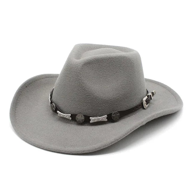 Cowboy Hat Classic Cowgirl Felt Jazz Hat