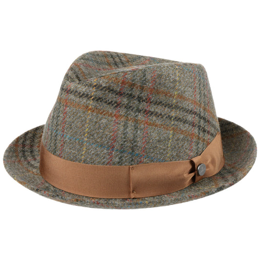 Old-World Player Wool Fedora Hat